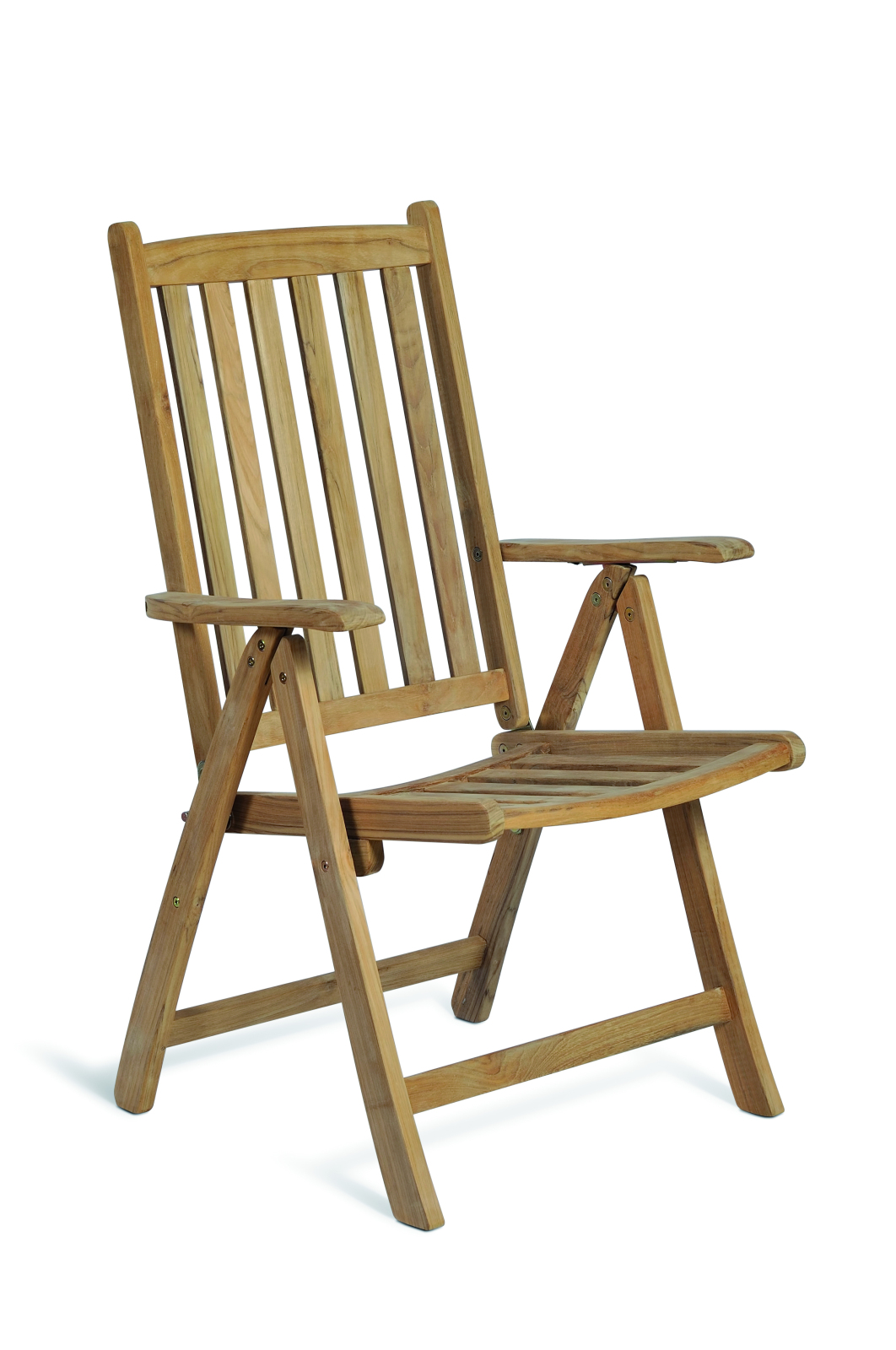 3-teilige Tischgruppe SOLO 03 - natur - Teak Massivholz