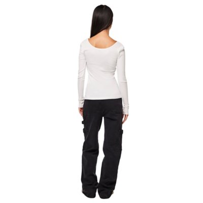 Tee-shirt à manches longues femme Pckitte Noos Bc PIECES