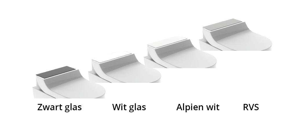 Geberit AquaClean Tuma Comfort douche wc met wit glas deksel