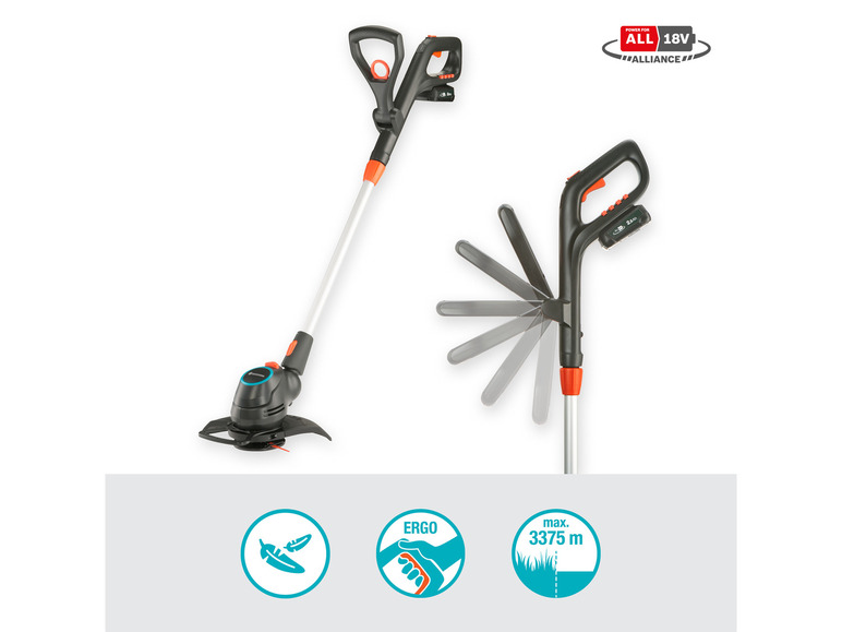 Accu-grastrimmer ComfortCut 23/18V P4A
