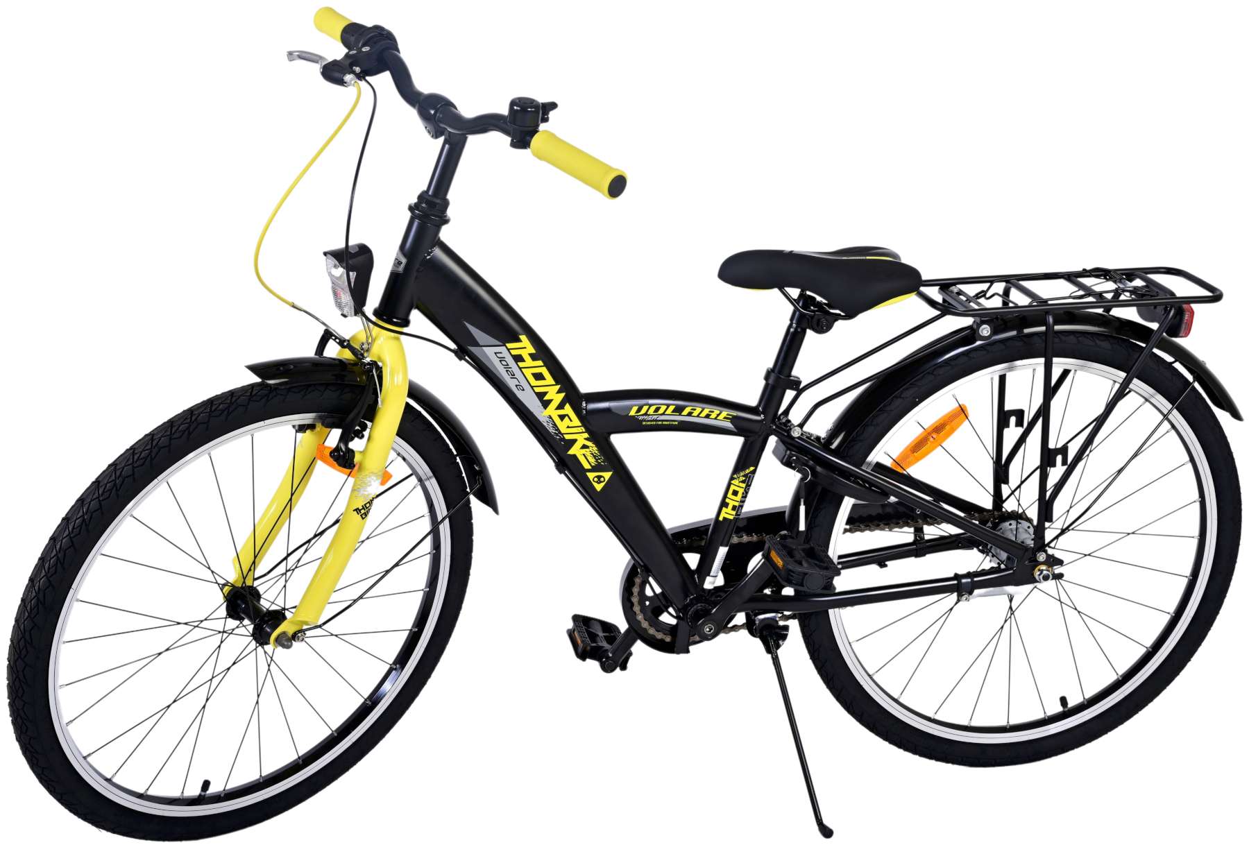 TPFSports Thombike Kinderfahrrad - Jungen - 24 Zoll - Rücktritt + Handbremse - 3 Gänge - Blau