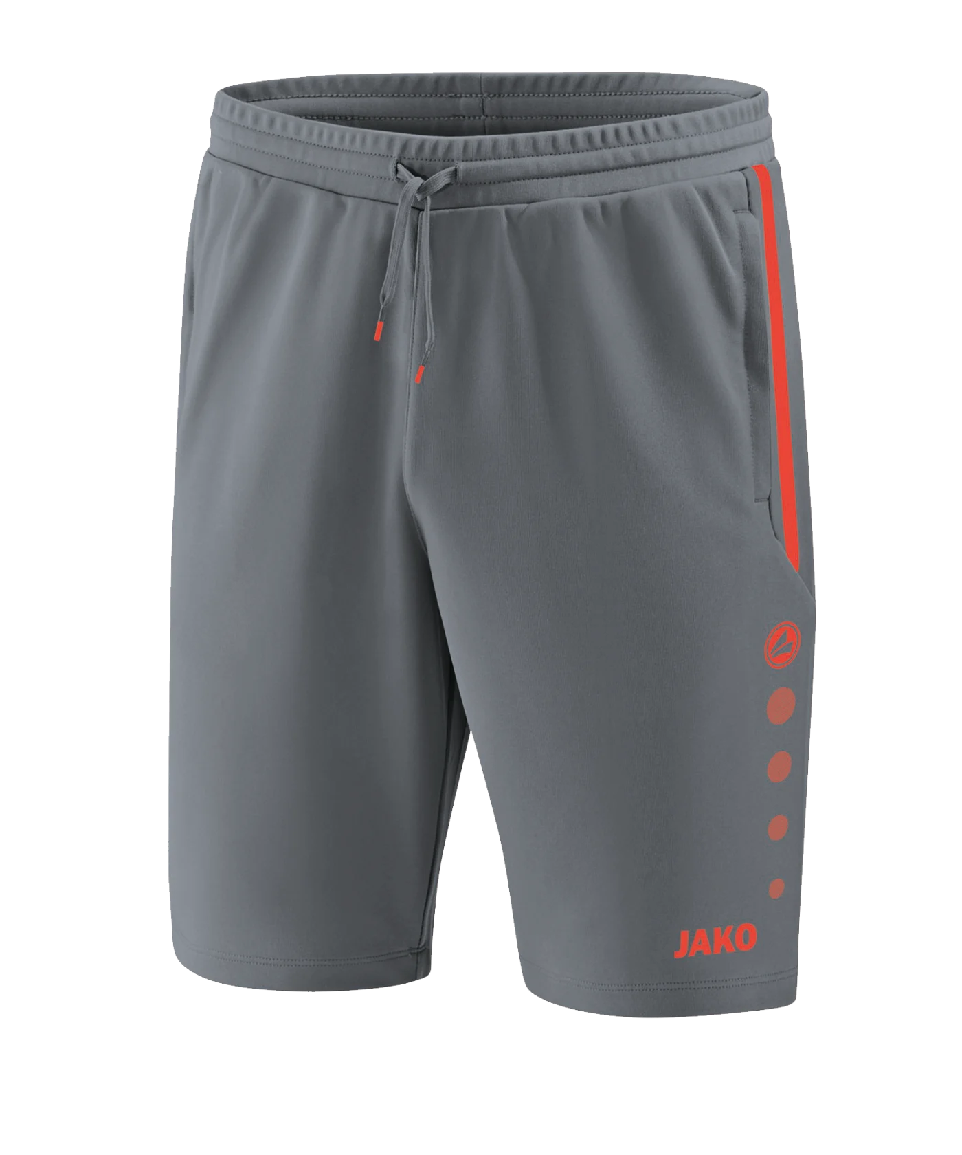 JAKO Prestige Trainingsshort Kids Grau Rot F40