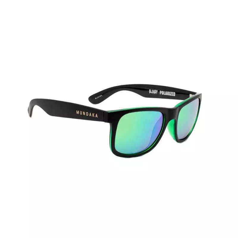 Lunettes de soleil MUNDAKA Bloody Black & Green