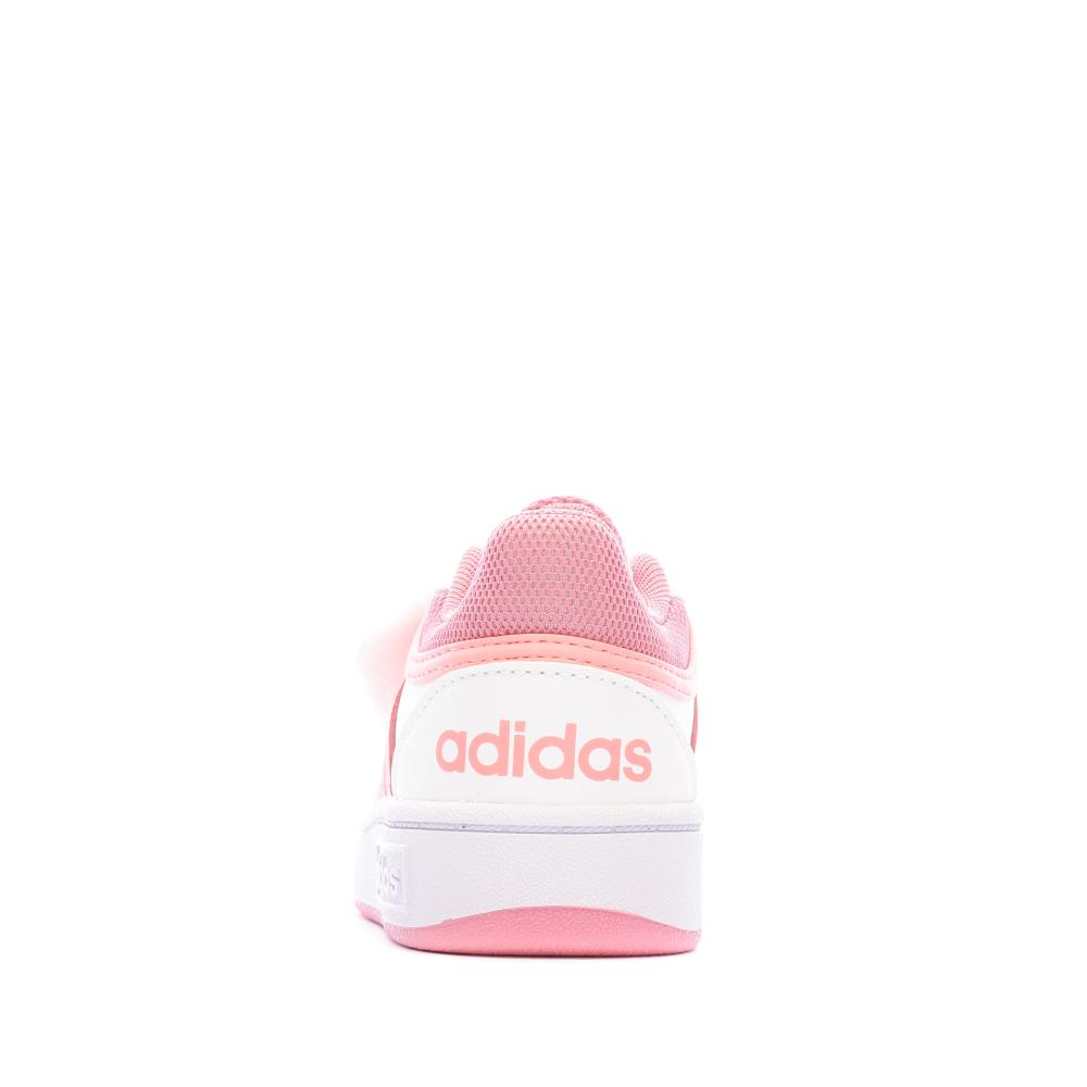 Adidas Baskets Blanches Fille Adidas Hoops 3.0 Cf I