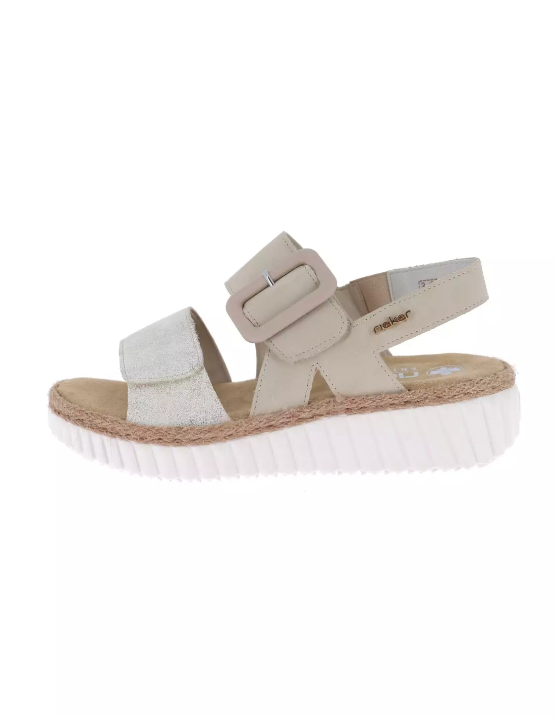 RIEKER 69260 60 - Sandales & nu-pieds Beigegold