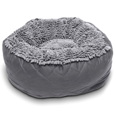 Dog Gone Smart Hundebett Dirty Dog Round Bed grau