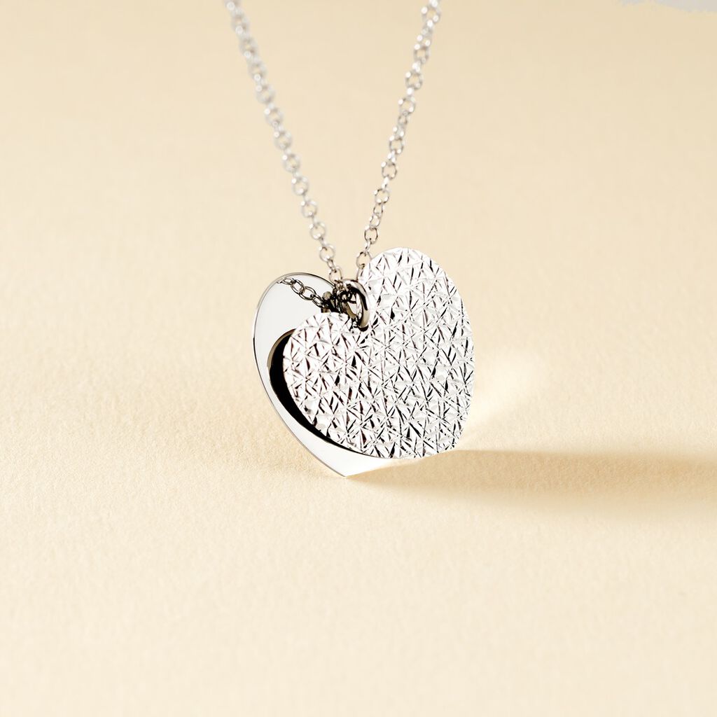 Collier Yrina Argent Blanc