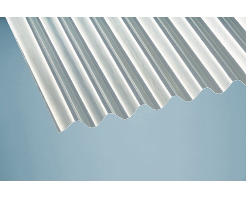 Gutta Polyester Licht Paneel Sinus 76/30 Naturel voor Dakpaneel 2000 mm x 1060 mm x 1 mm