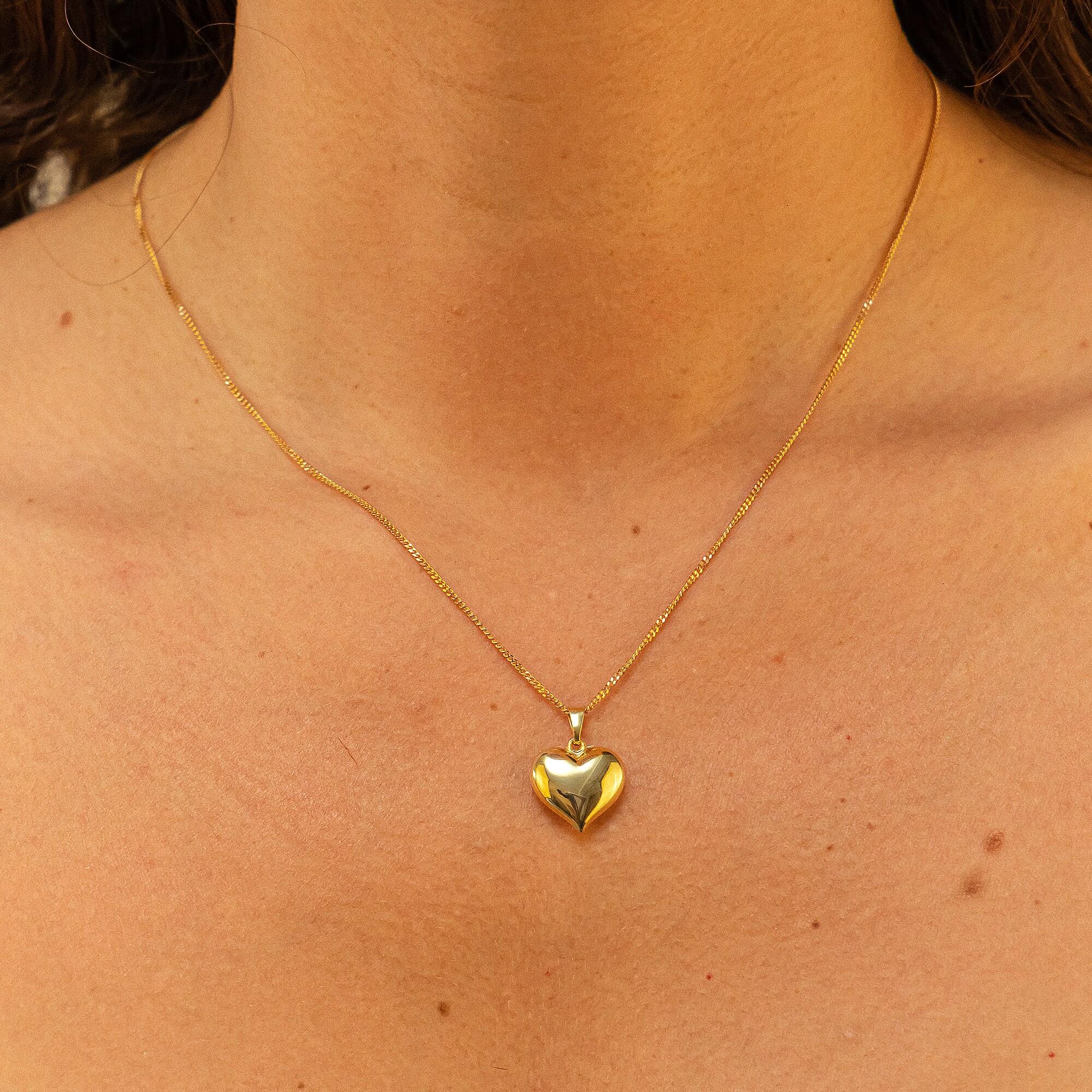 Fascination by Ellen K. Anhänger Gold 333 Motiv Herz
