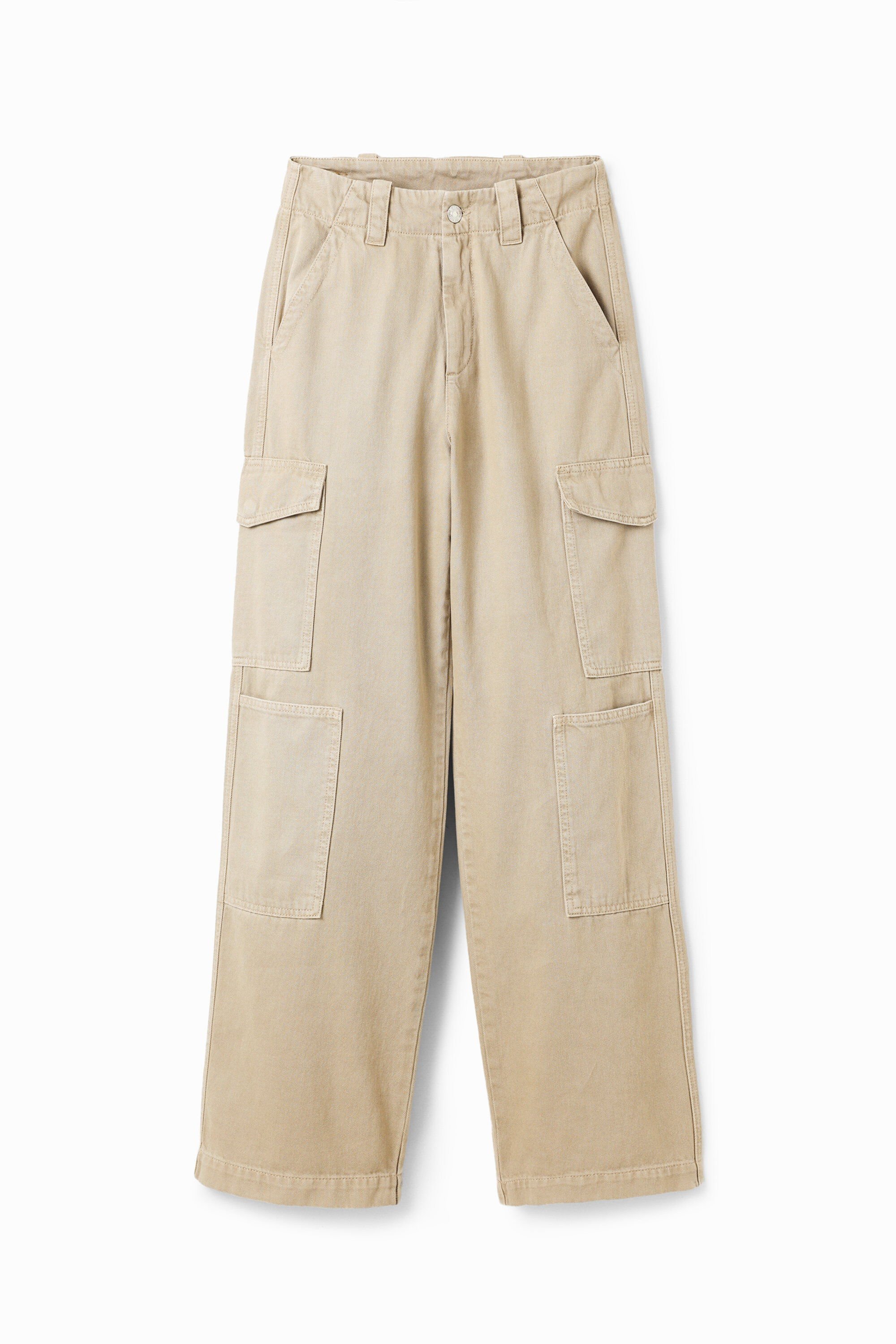 Pantalon cargo long