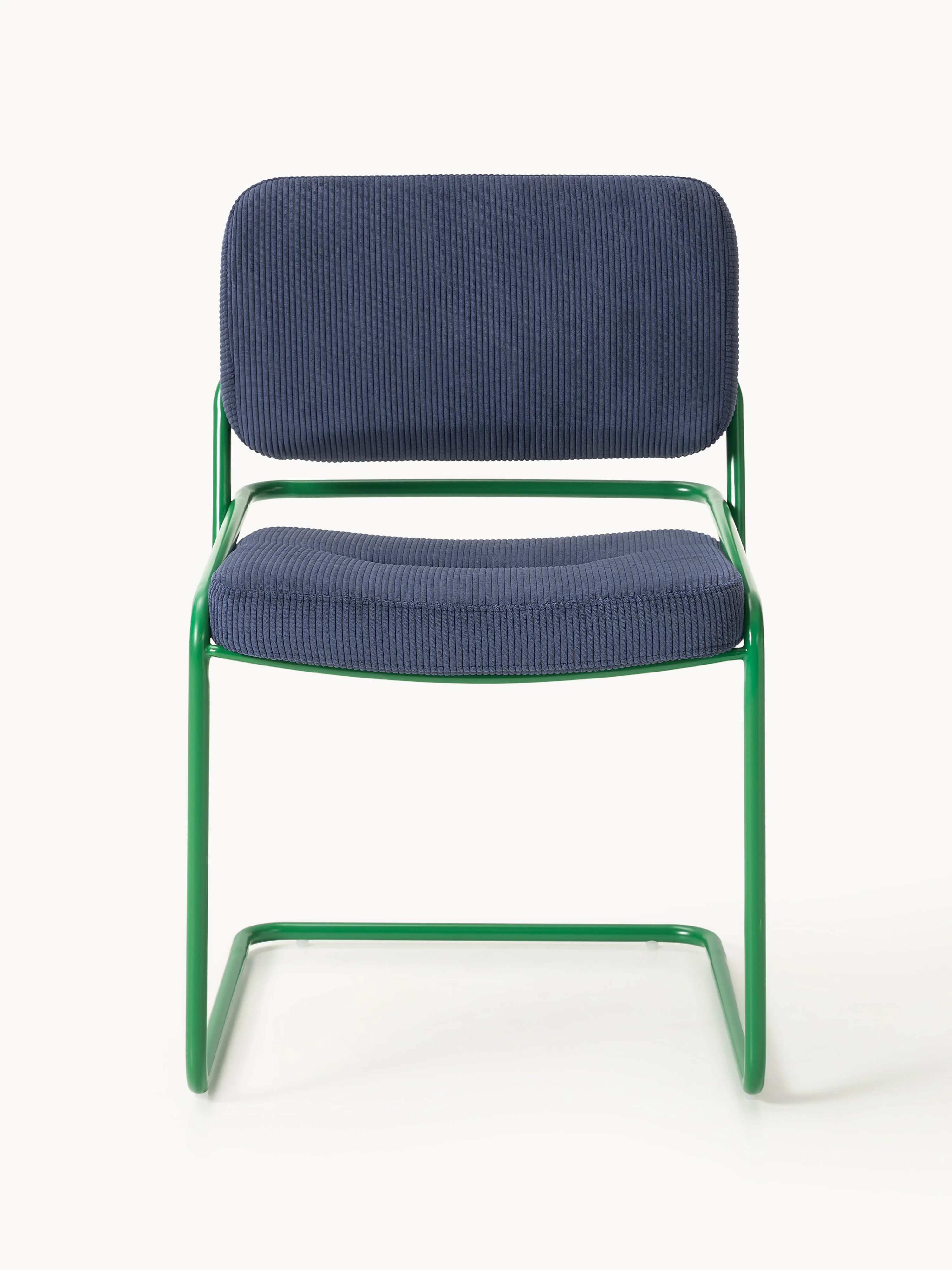 Cantilever stoel Don van corduroy