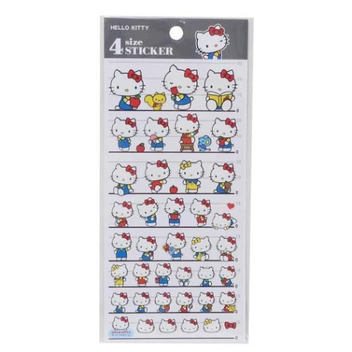 Kamio Japan - Hello Kitty 4-delige sticker
