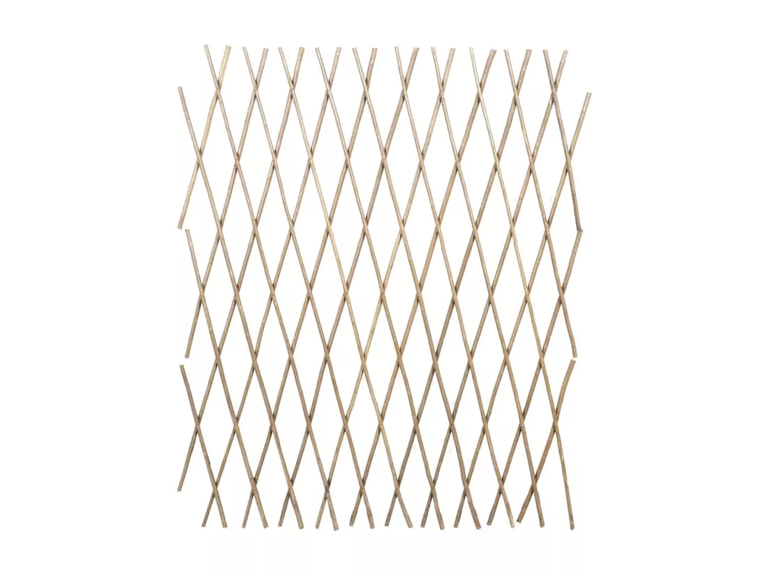 Cl?ture en treillis de saule 5 pcs 180x90 cm