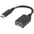 Lenovo 4X90Q59481 câble USB USB 3.2 Gen 1 (3.1 Gen 1) 0,14 m USB C USB A 5 Gbit/s Noir