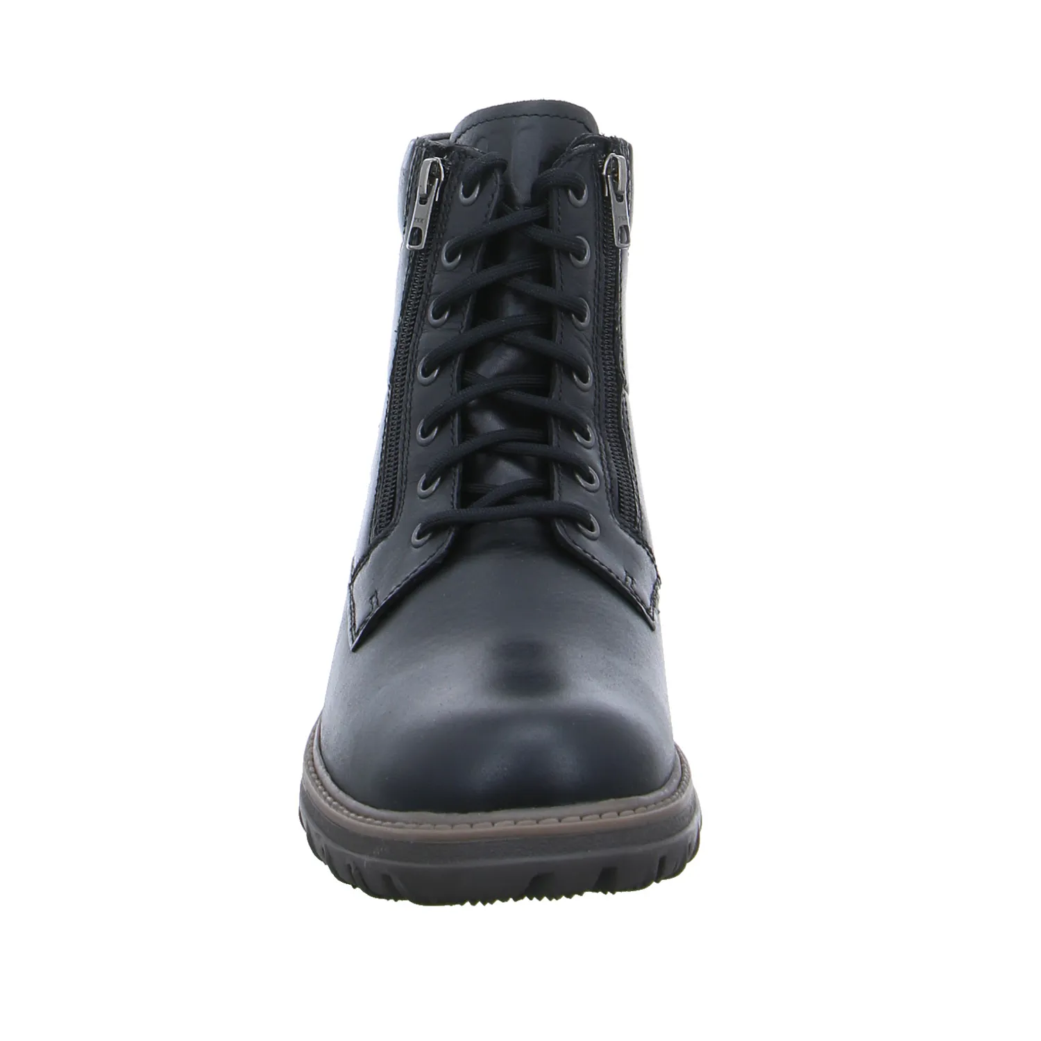 PIUS GABOR Winter-Boots Schwarz Leder