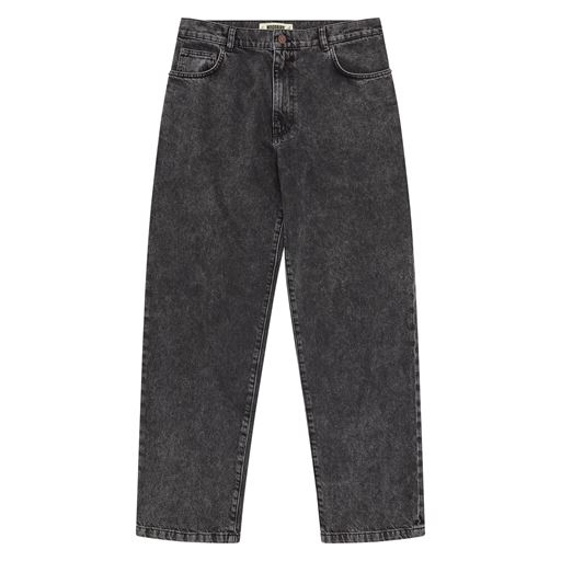 Woodbird Leroy Thun Black Jeans, Mørkegrå, W33/L32