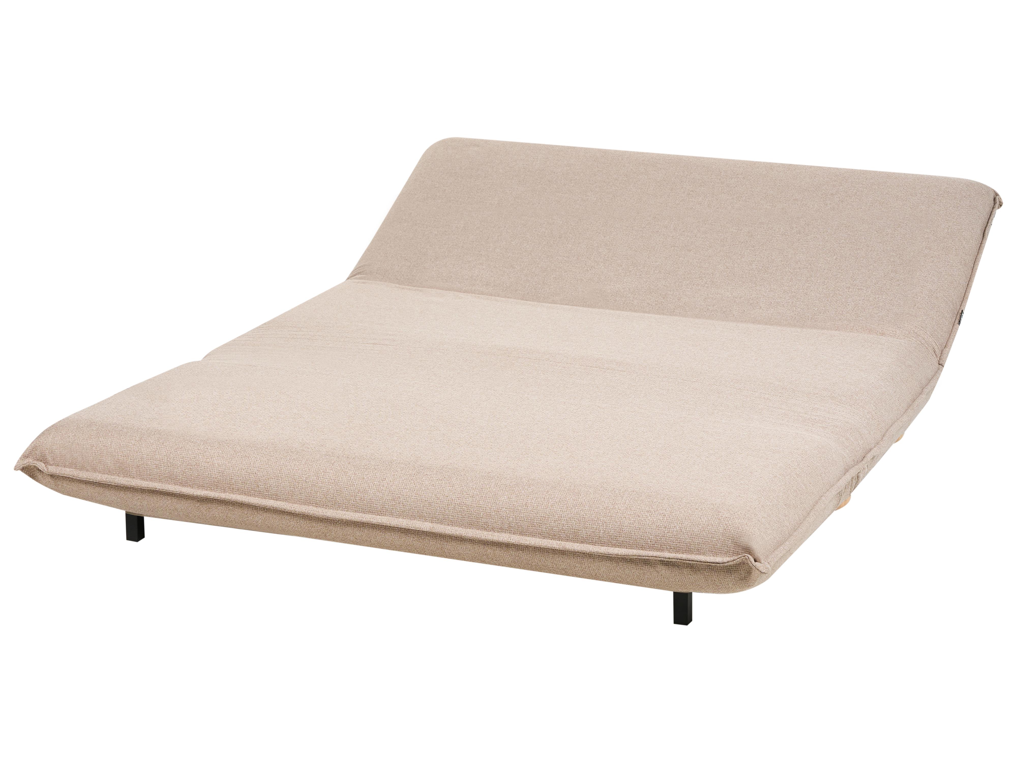 Slaapbank 2-zits ABISKO Kunstlinnen Beige
