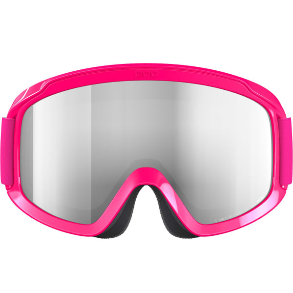 Masque de ski POC POCITO OPSIN FLUORESCENT PINK/PARTLY SUNNY SILVER