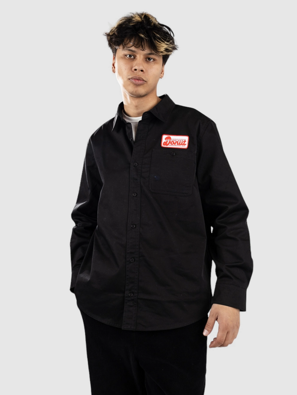 Donut Work Shirt black