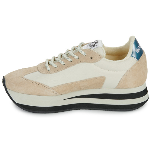 No Name - FLEX M JOGGER W - Beige / Blanc / Turquoise
