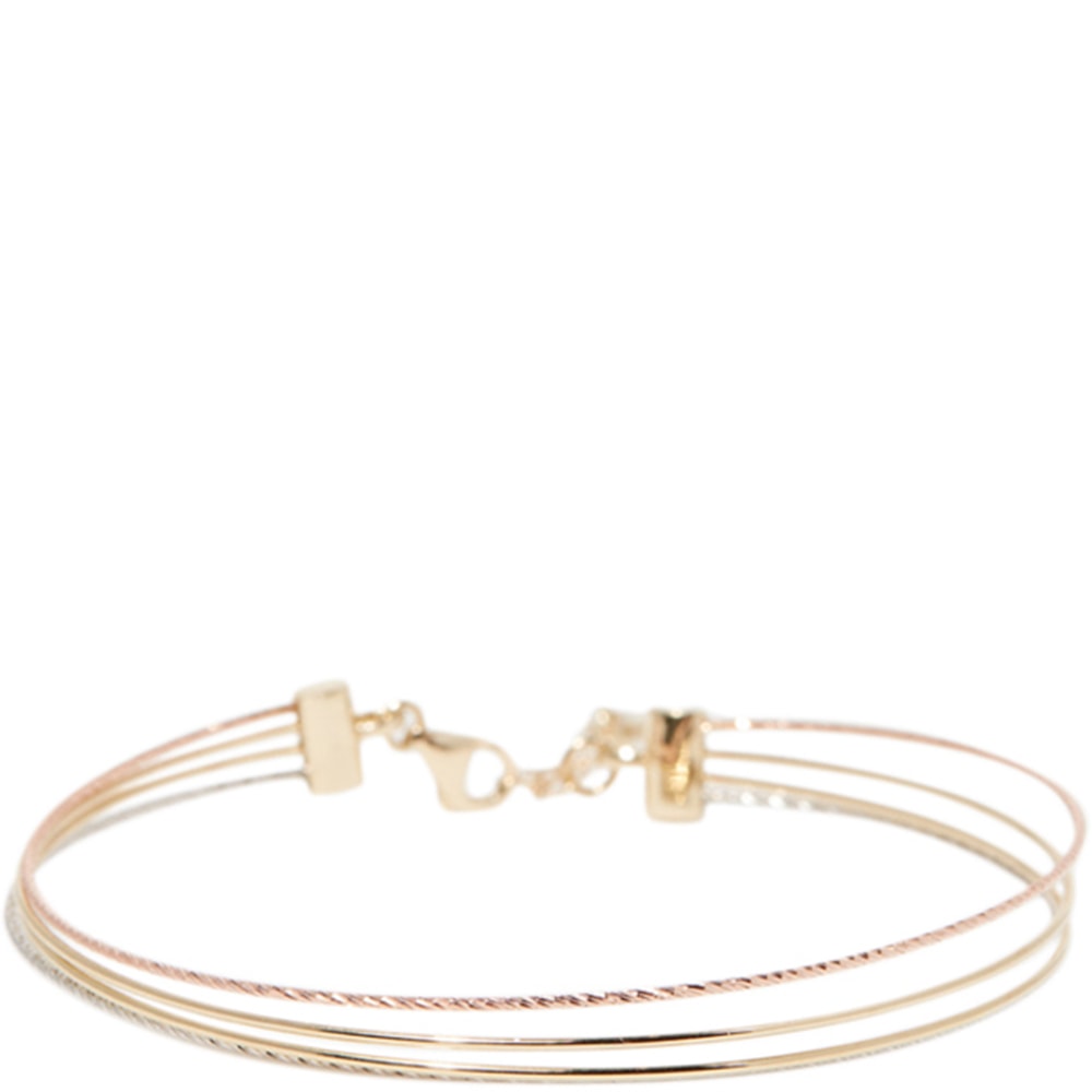 Bracelet Raymond - Or tricolore 375/1000