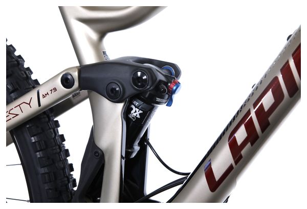 VTT Tout Suspendu Lapierre Zesty AM CF 7.9 Sram GX/NX Eagle 12V 29' Carbone Gris Rouge 2023 - Vélo d'Exposition