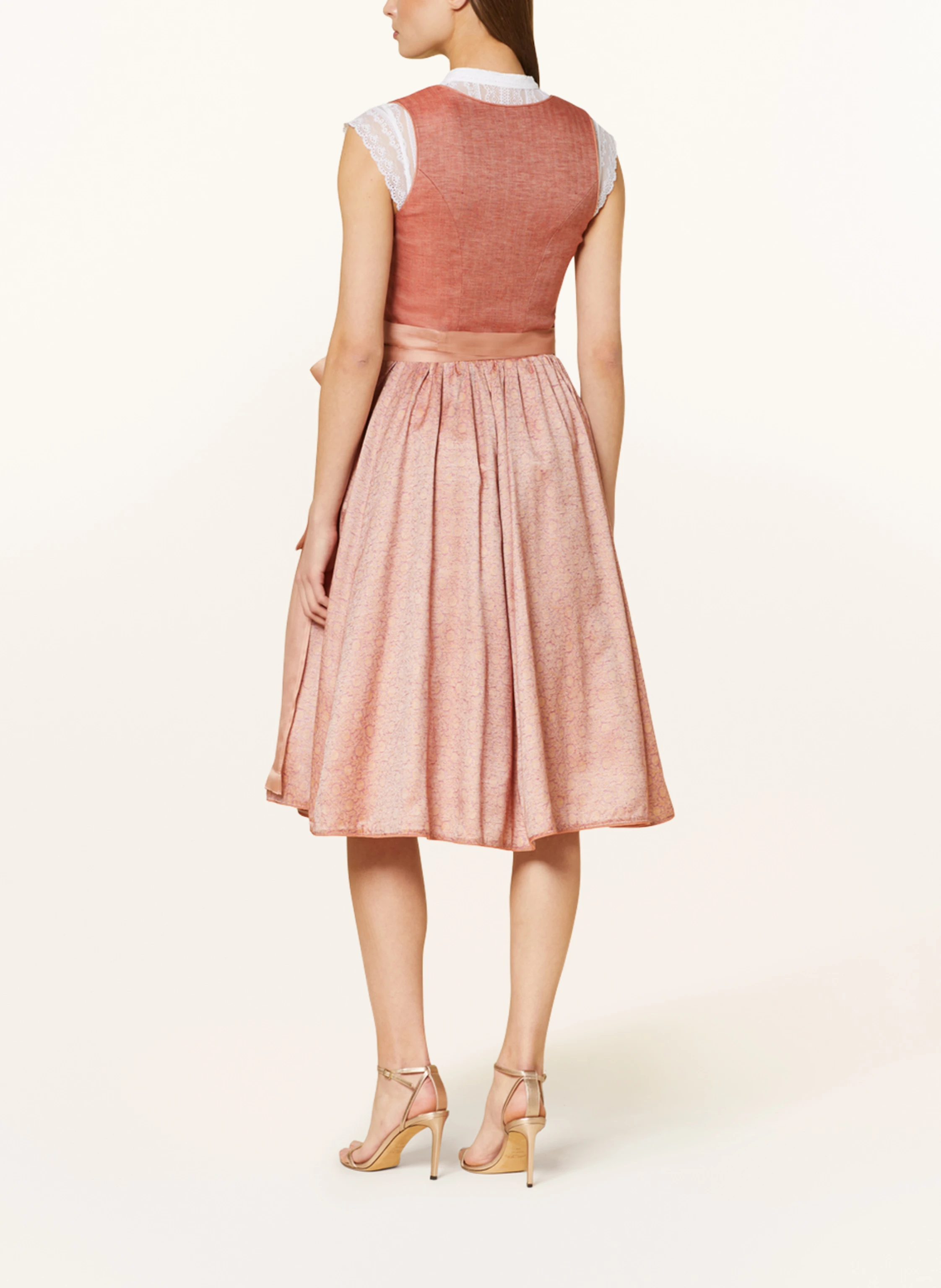 KINGA MATHE Dirndl ALCAMO mit Seide und Leinen