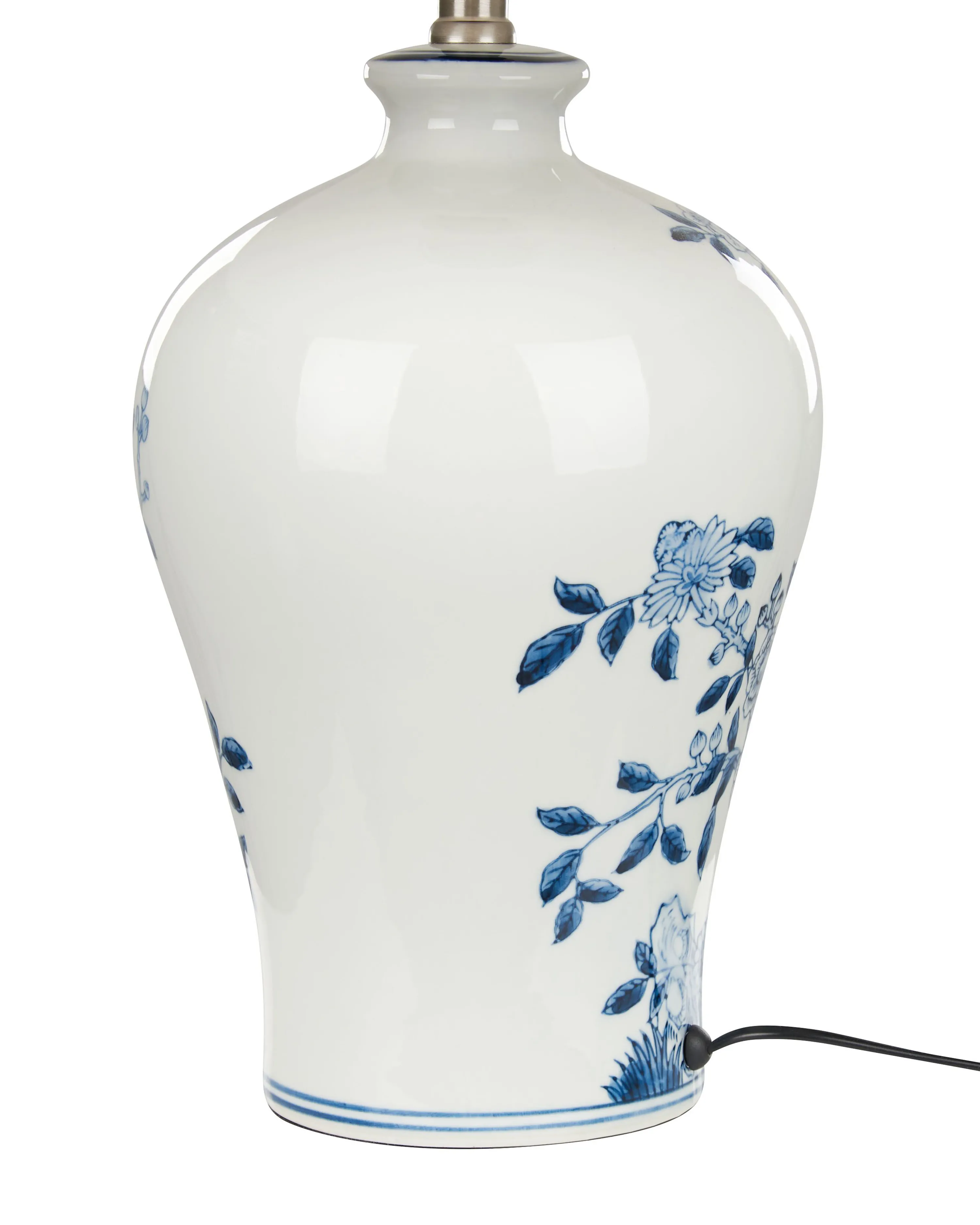 Tafellamp MAGROS Porselein Wit/blauw