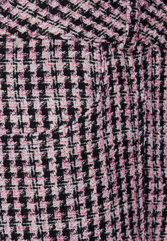 Minirock in Bouclé - deep blue