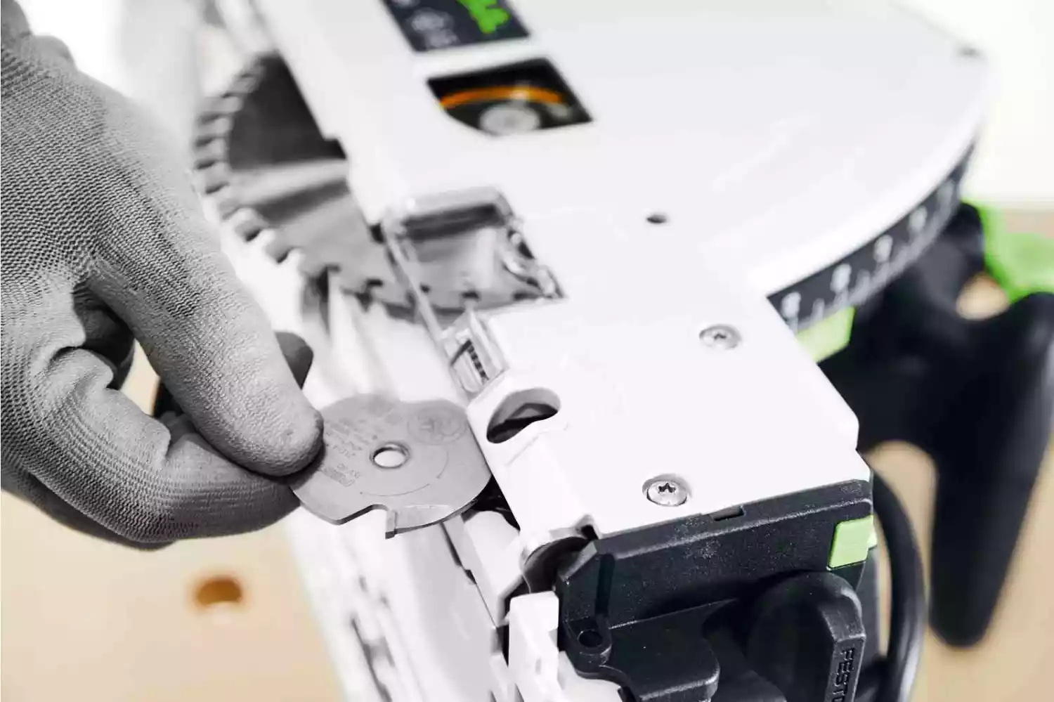 Festool TSV 60 KEBQ-Plus Invalzaag met voorritsfunctie incl, cirkelzaagblad in systainer - 1500W