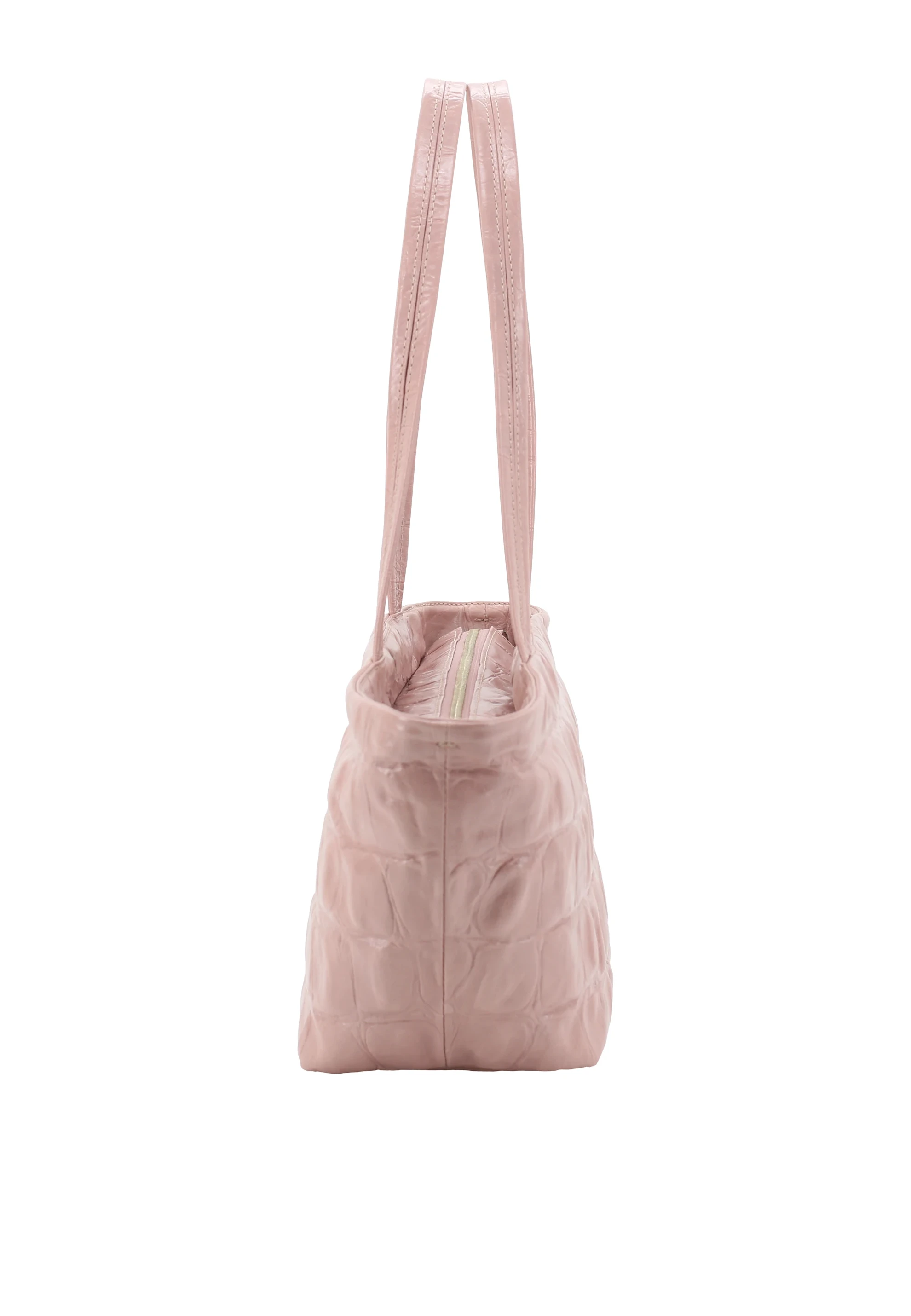 shopper ALBA Leather Maxi Cocco Standard