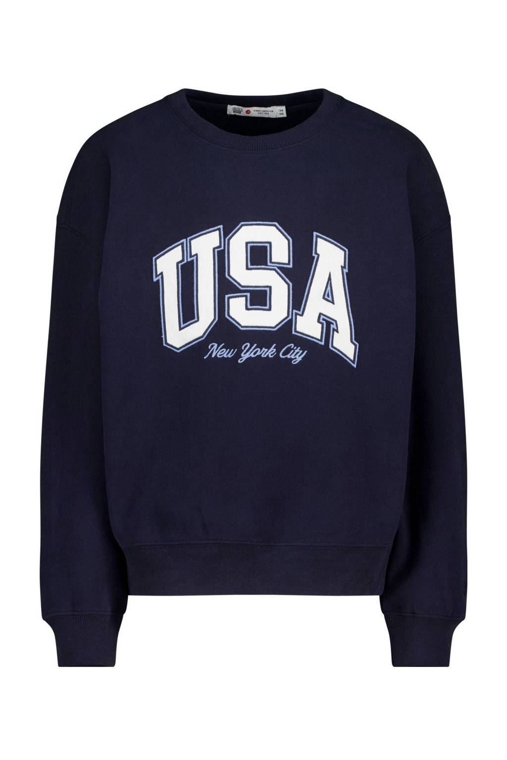 America Today sweater blauw