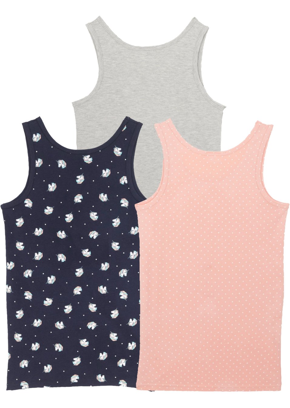 Lot de 3 tricots de peau fille