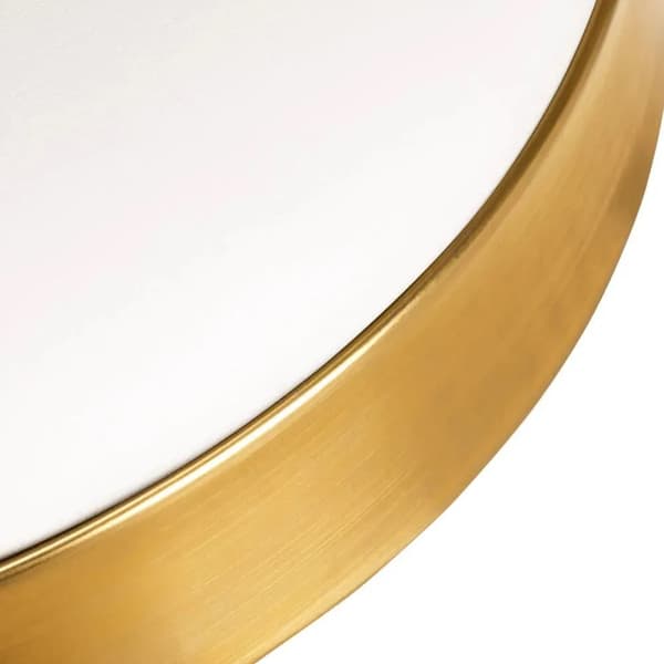 Activeshop Kosmetikstol H7 Gold/White