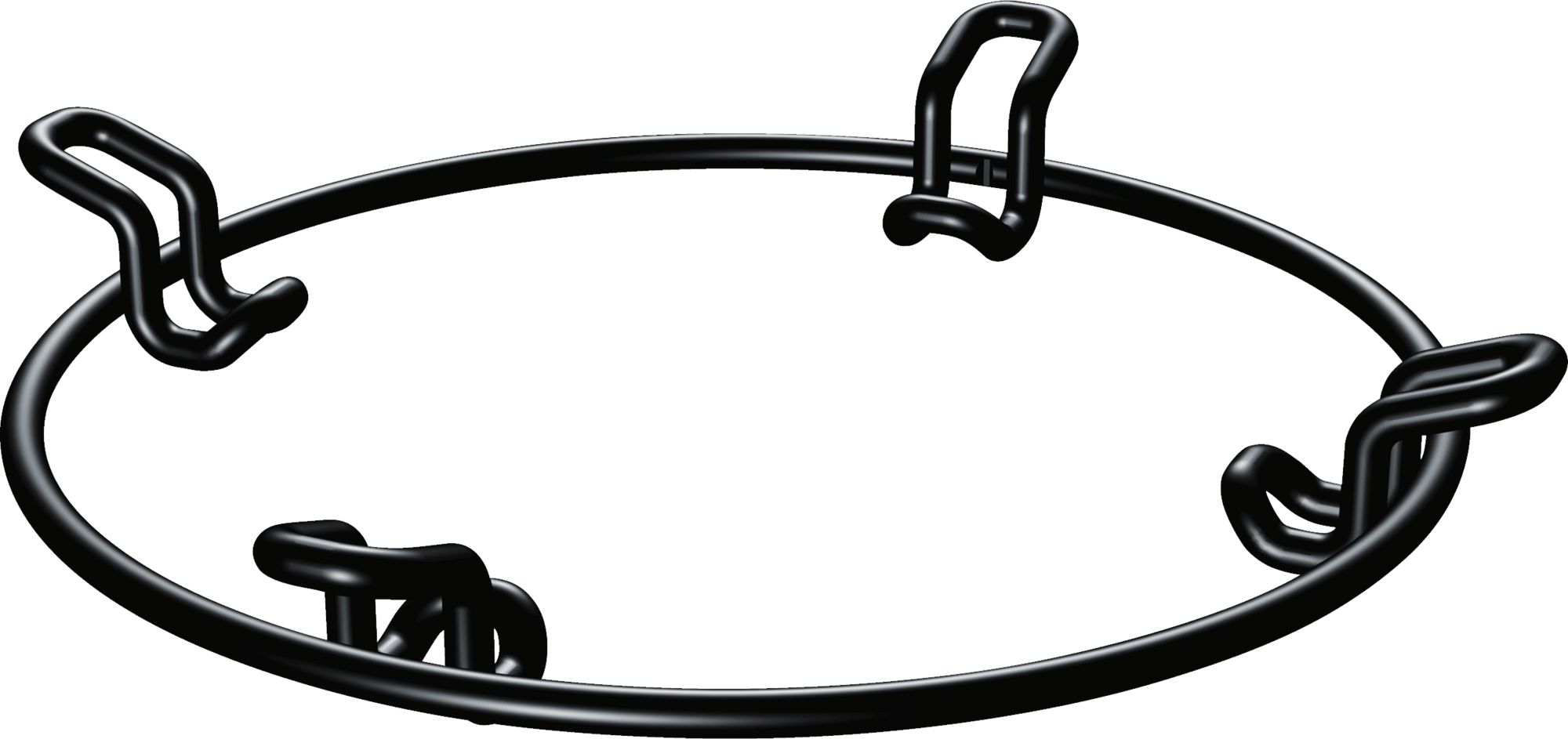 Anel para Wok 01: Grelha extra para wok esm preto brilhante 00363300HEZ298100