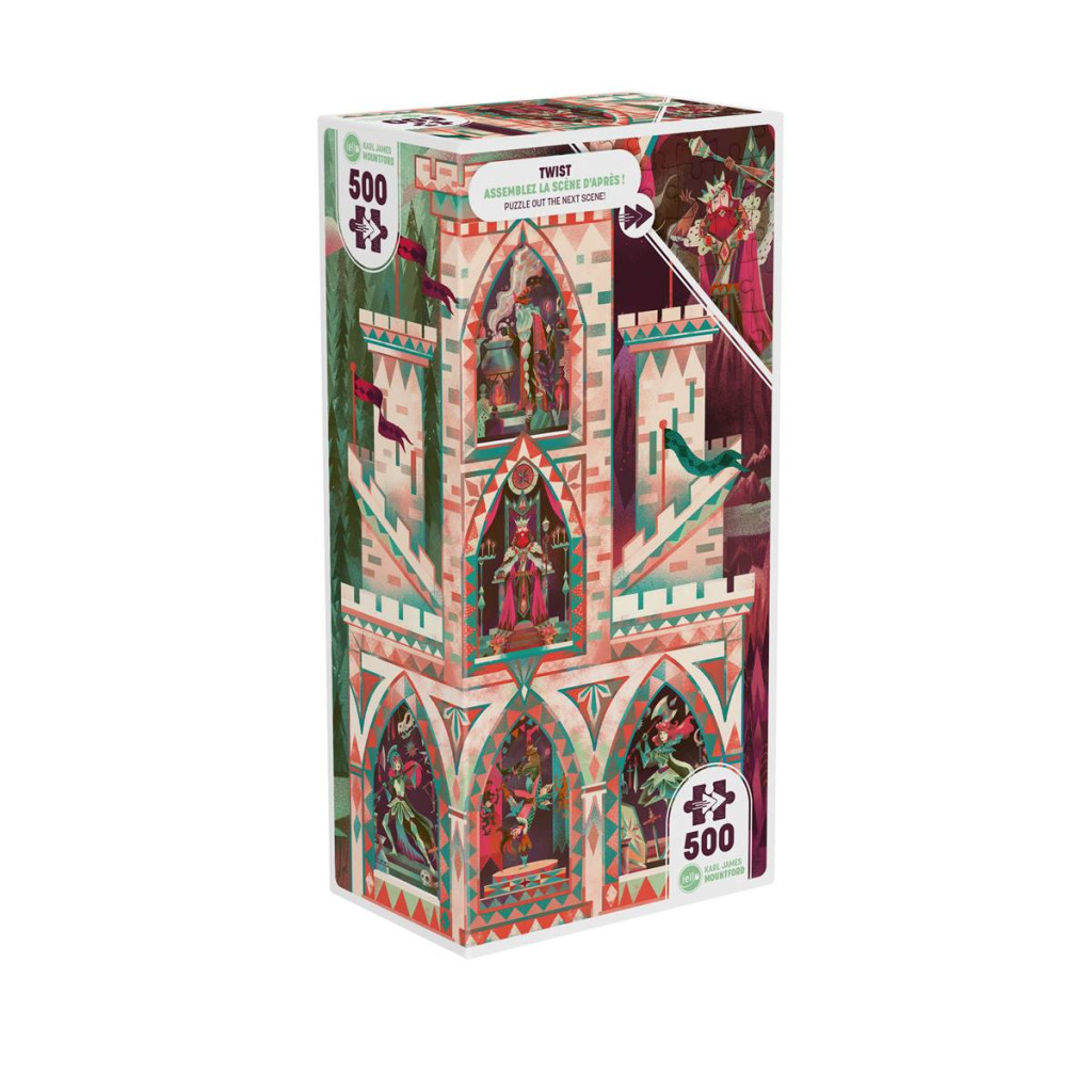 Puzzle Twist - Visite Royale - 500 Pièces