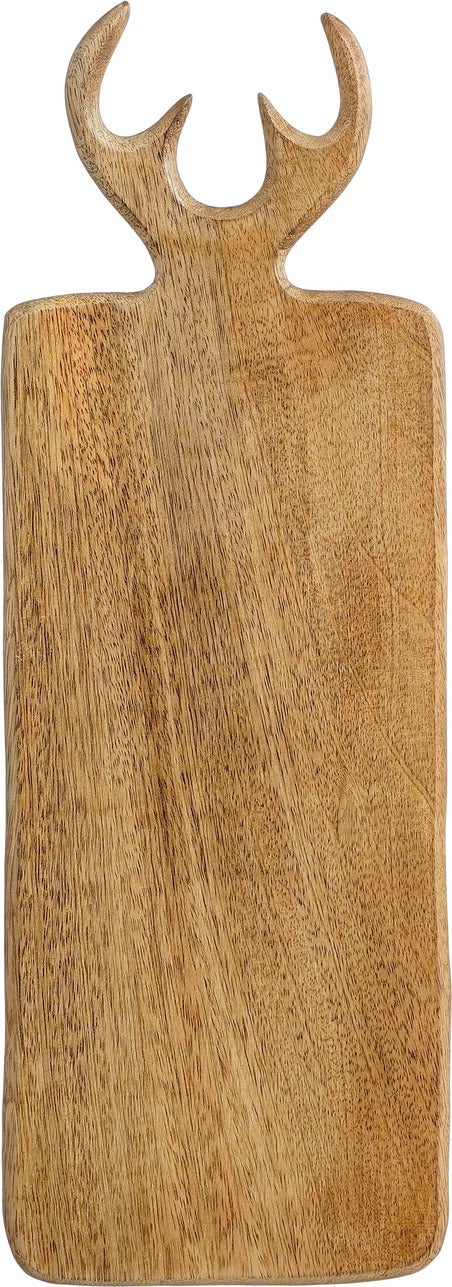 House of Seasons snijplank rendier bruin 43 x 15 x 2 cm