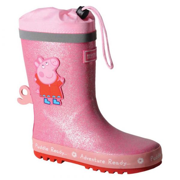 Regatta Peppa Puddle Welly Boots Rosa EU 37