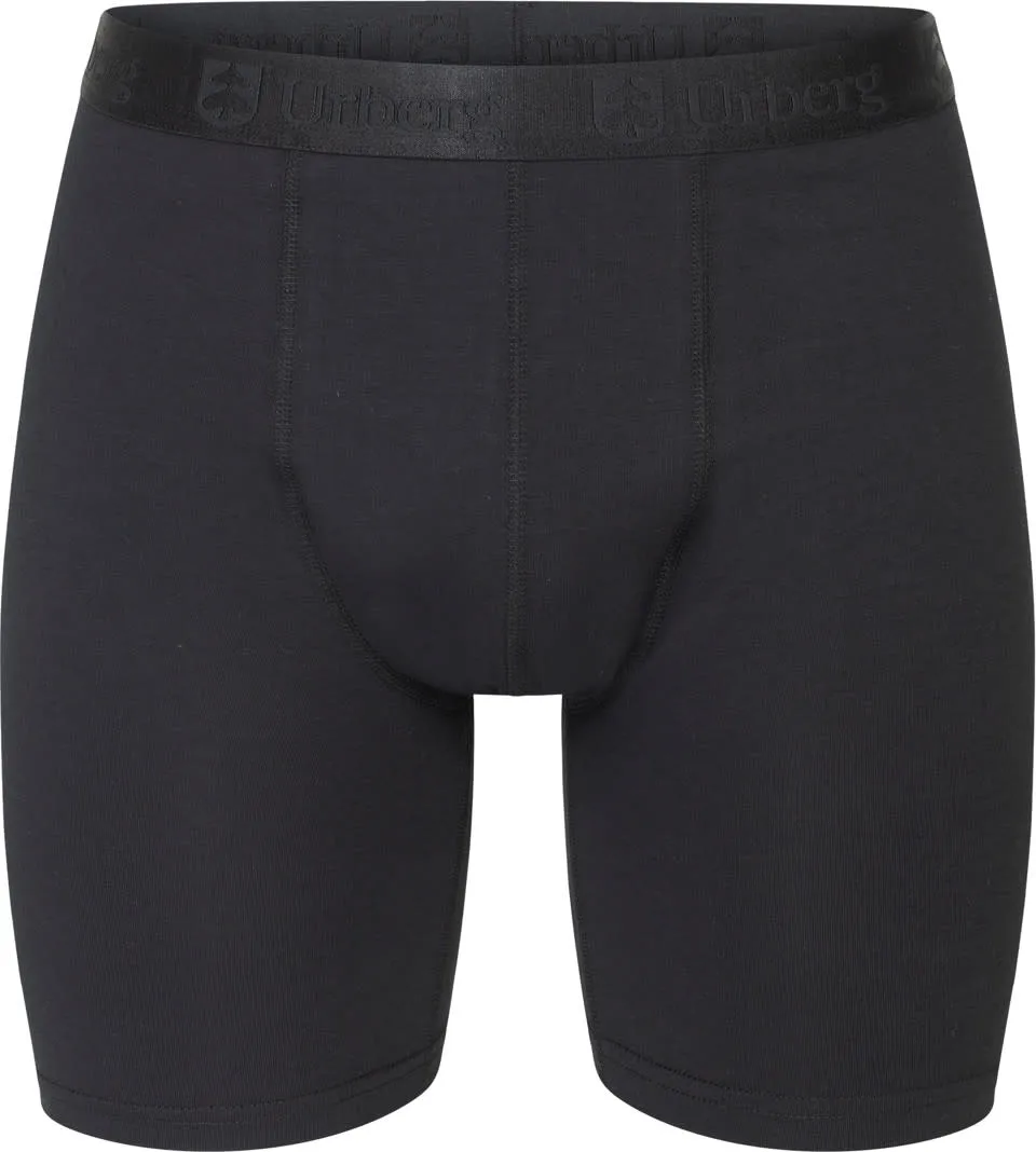 Urberg Bamboo Boxers Long Leg 7-Pack Men Black Beauty