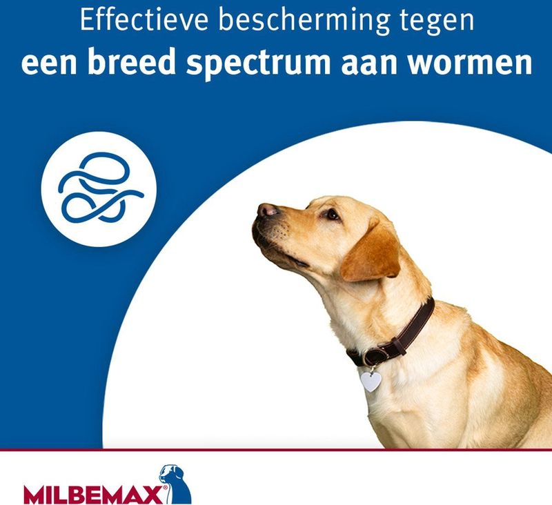 Milbemax - Kauwtabletten - Wormenkuur - 8 Tabl.