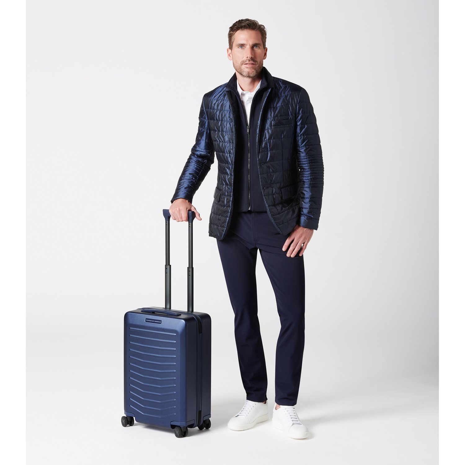 Porsche Design Roadster Hardcase 4W Trolley S dark blue