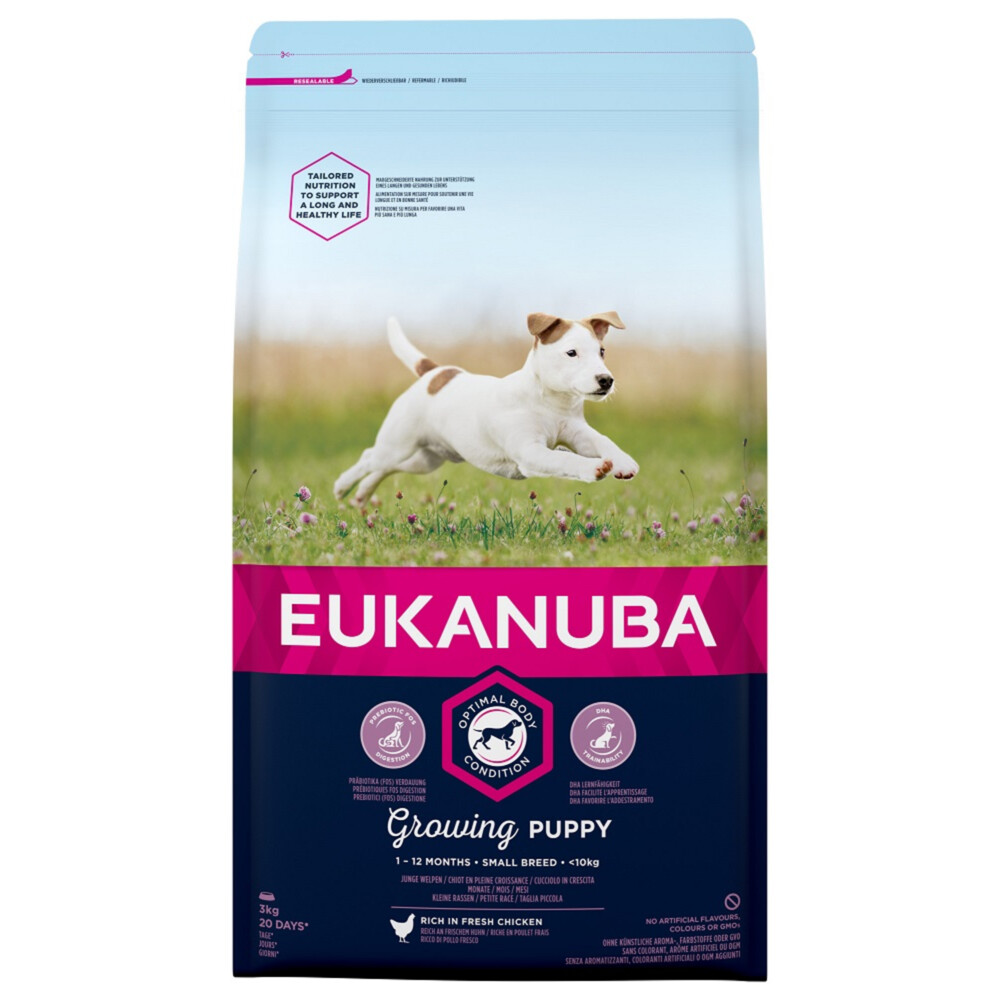Eukanuba Dog Growing Puppy Small3 kg