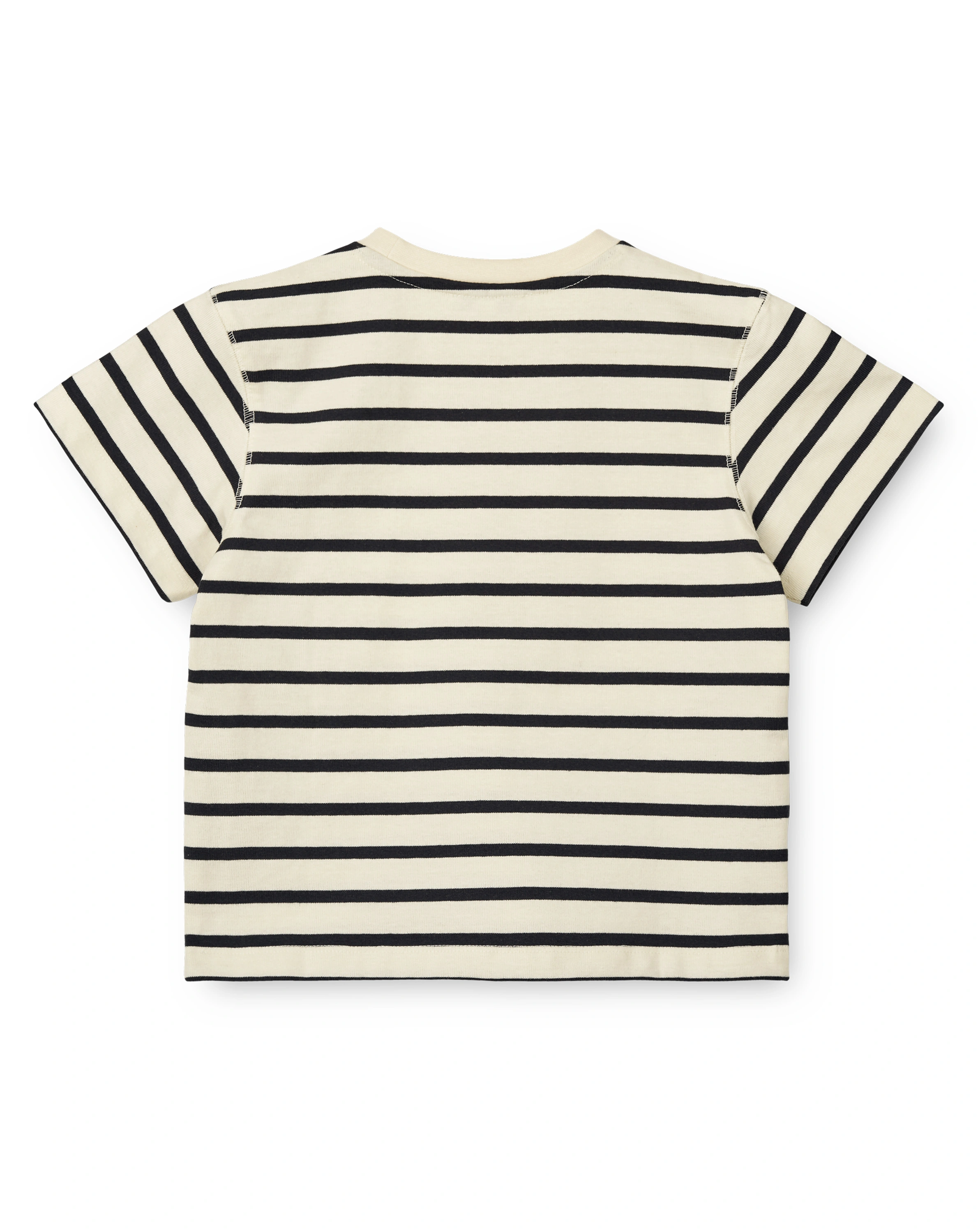 T-Shirt SIXTEN gestreift in navy