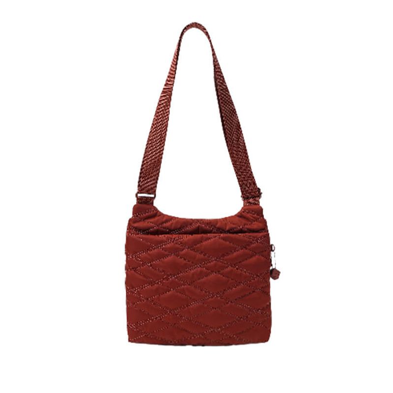 Sac bandoulière Faith 24,5 cm New Quilt Brandy Brown