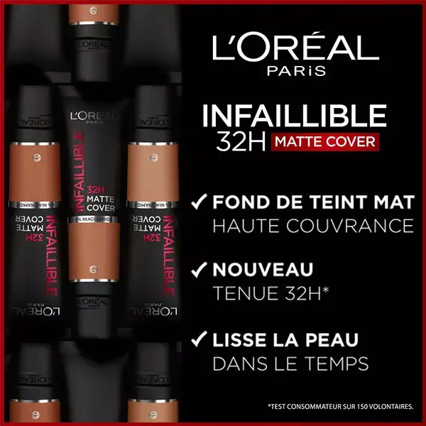 Base L'Oréal Paris Infallible 32h Matte Cover nº 315 Subtom Neutro 30ml