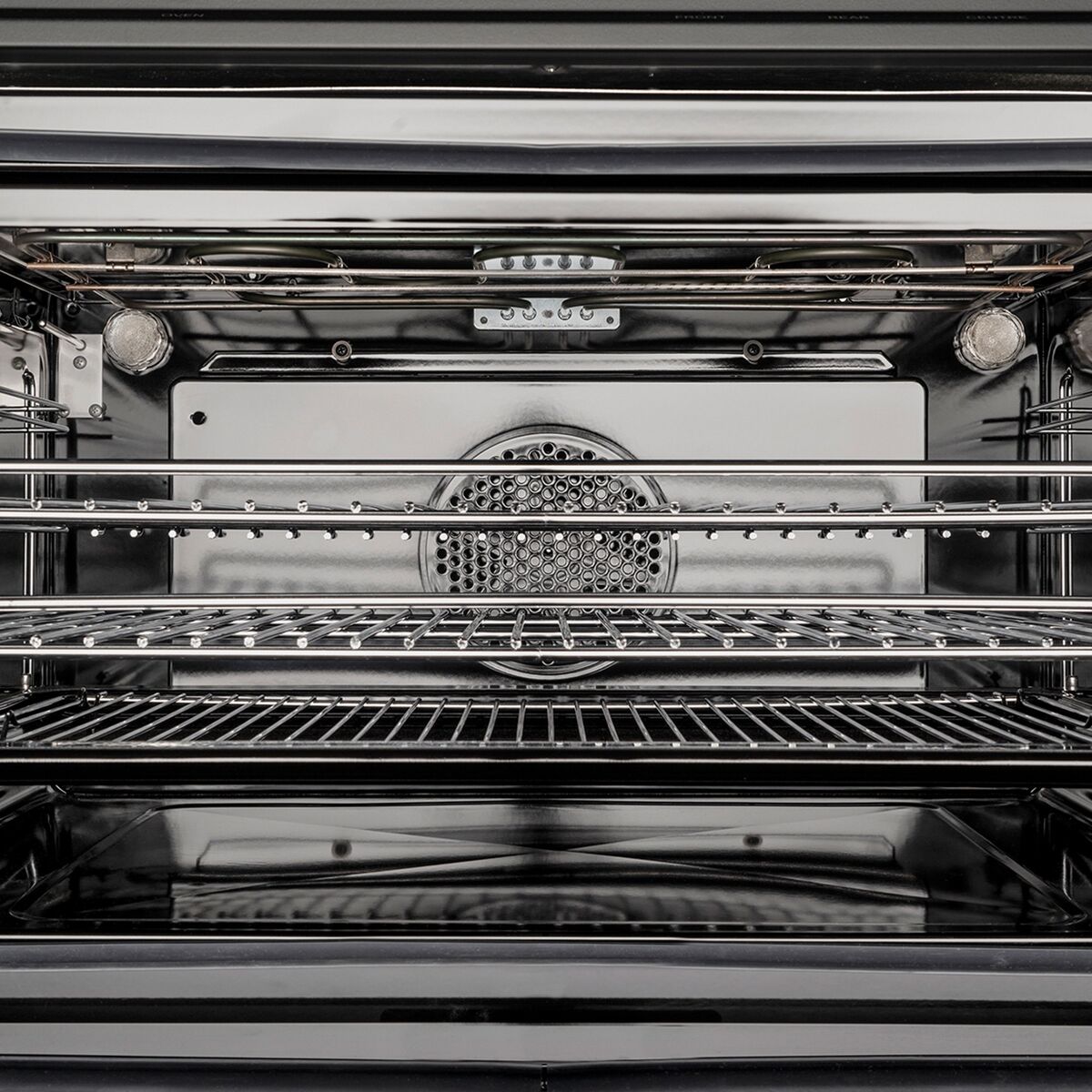 PRO95I1EXT Professional induksjonskomfyr med ovn 90 cm, Rustfritt Stål