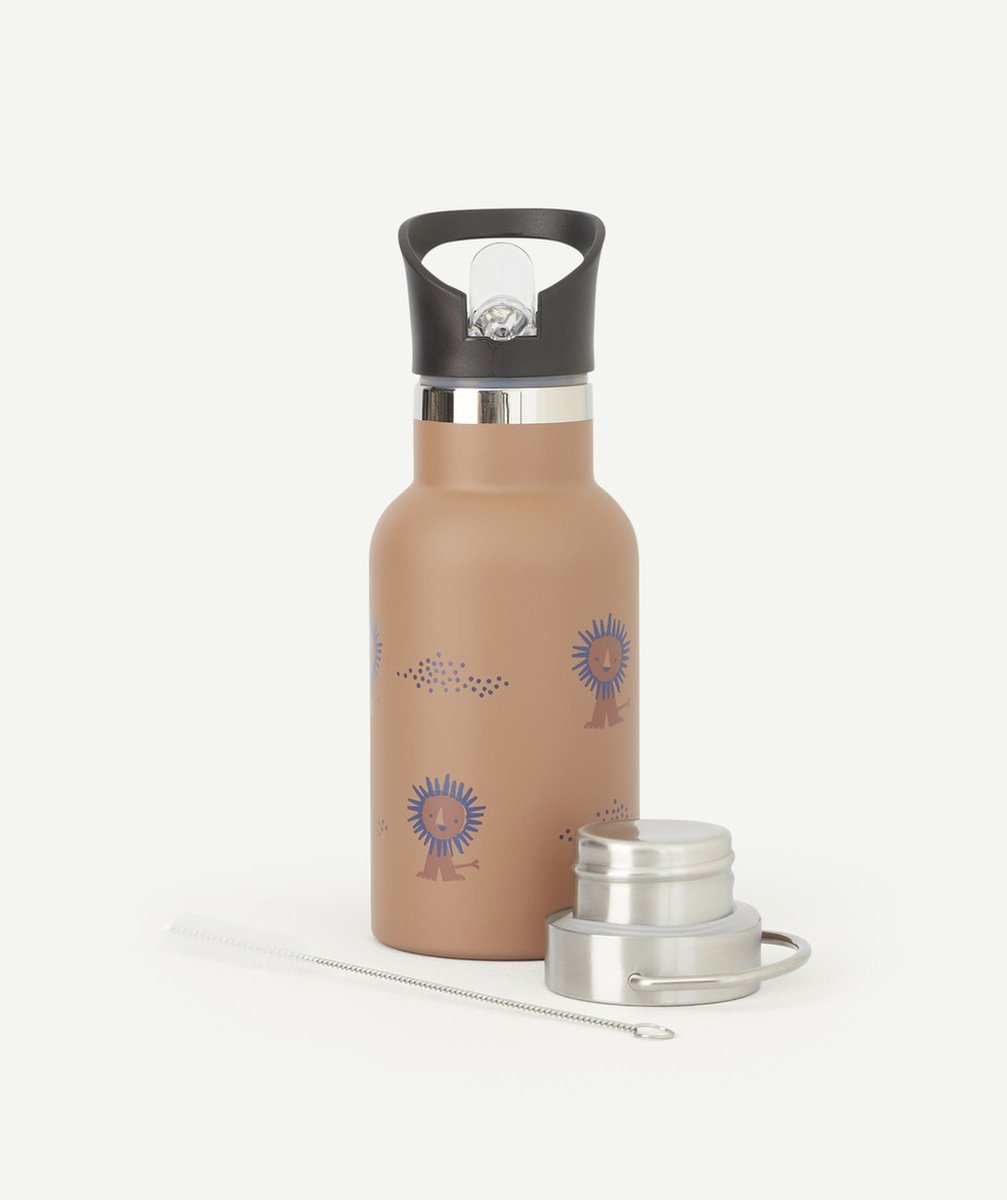 FRESKGOURDE ORANGE MOTIFS LION 350ML ENFANT
