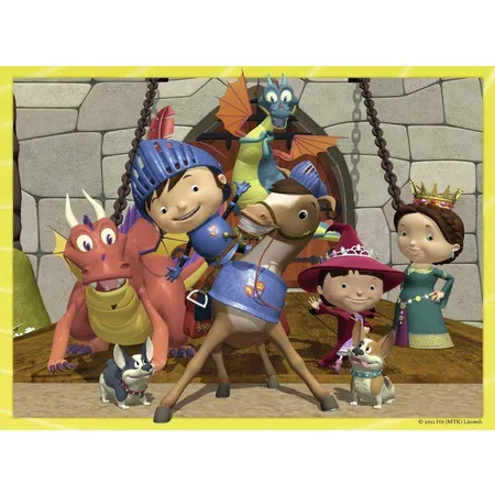 Ravensburger Puzzle Mike der Ritter, 2 x 24 Teile