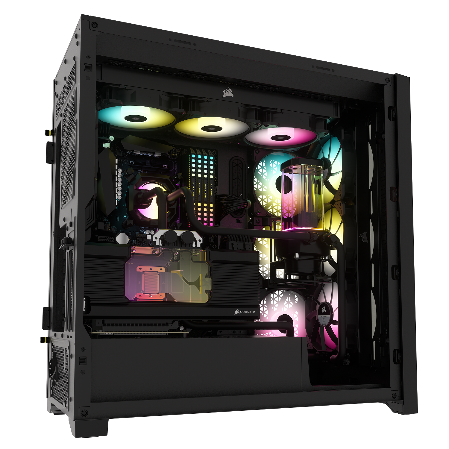 Corsair iCUE 5000X RGB Tempered Glass (Noir)