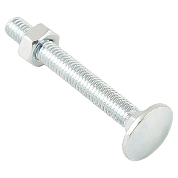 GAMMA slotbout M6 x 50 mm verzinkt 8 stuks